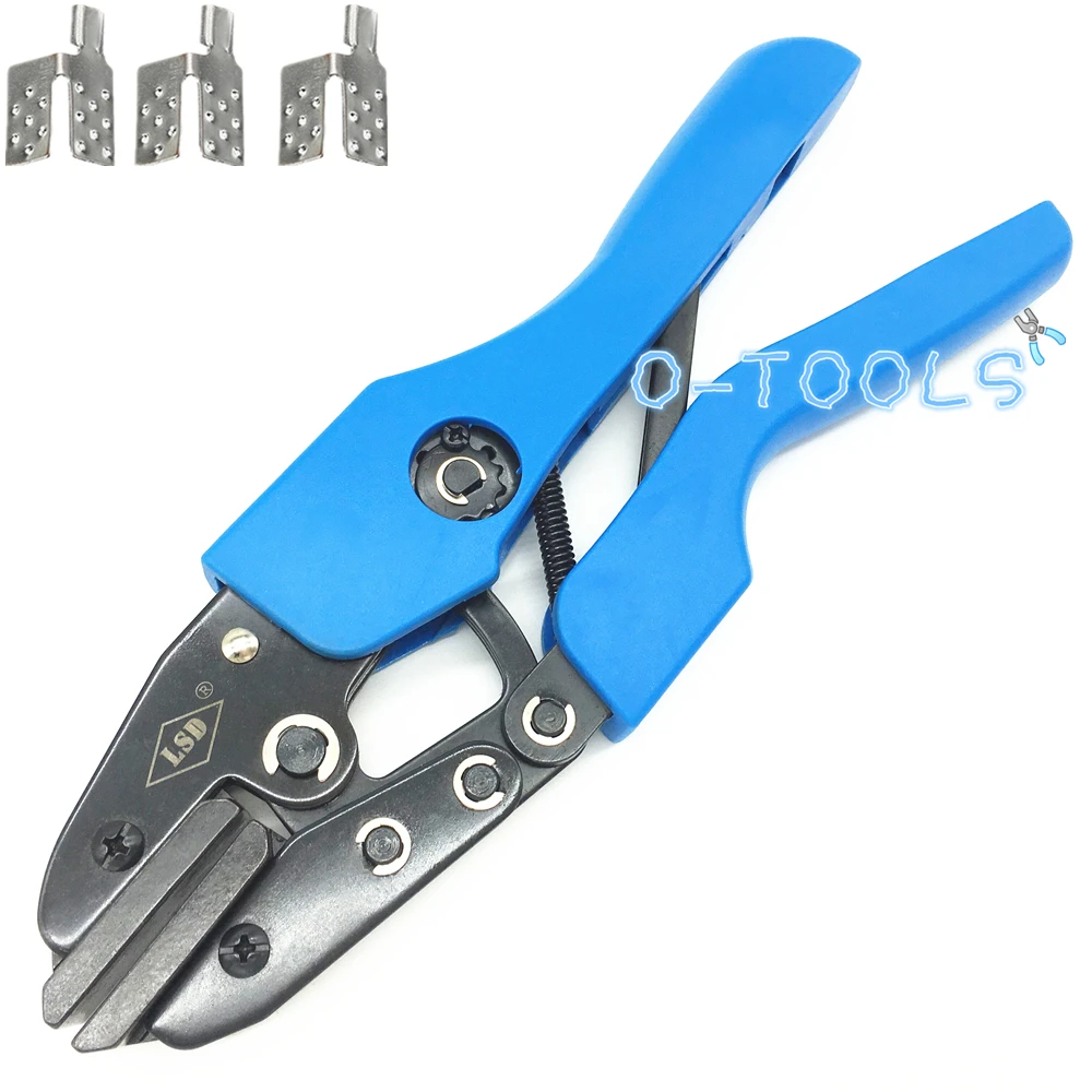 AN-02 Carbon heating film clamps crimping tool non-insulated heat film connector crimp pliers special crimper