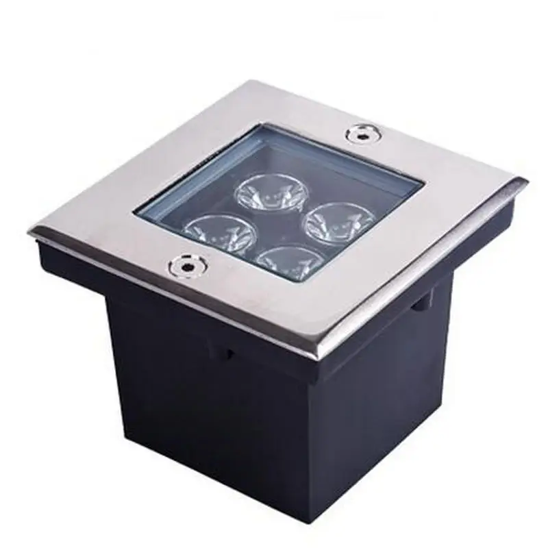 4W LED underground Light IP68 Waterproof Buried Recessed Floor Outdoor Lamp