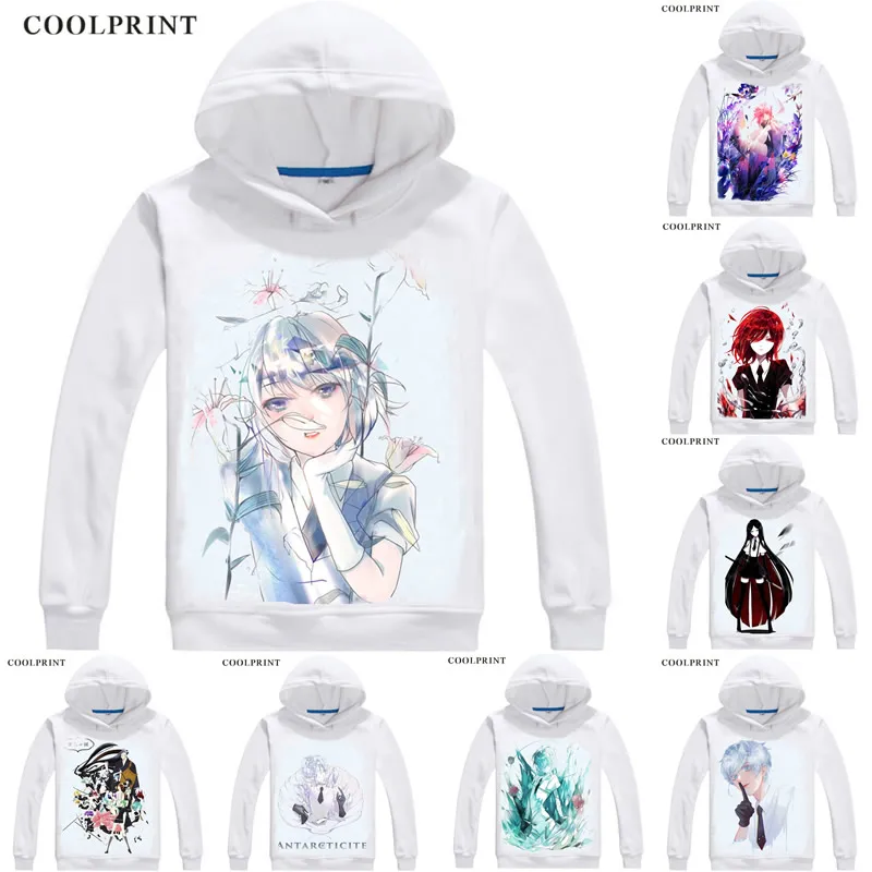 

Land of the Lustrous Hoodies Multi-style Hooded Hoodie Hoseki no Kuni Country of Jewels Bort Antarcticite Cosplay Sweatshirts