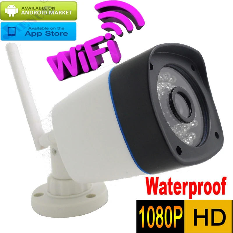 1080P ip camera wifi 2mp Wireless Waterproof Onvif H.264 IR Night Vision HD cctv system security mini surveillance cam HD kamera