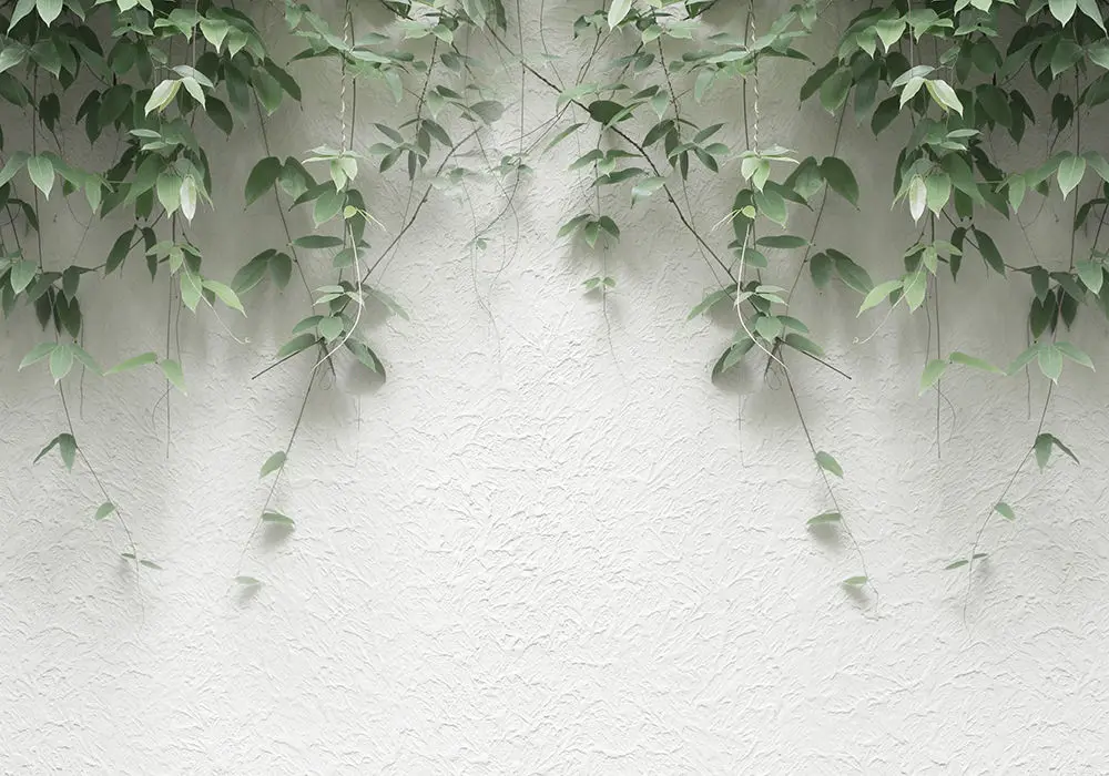 Custom wallpaper mural modern minimalist plant wall decoration painting - high-grade waterproof material