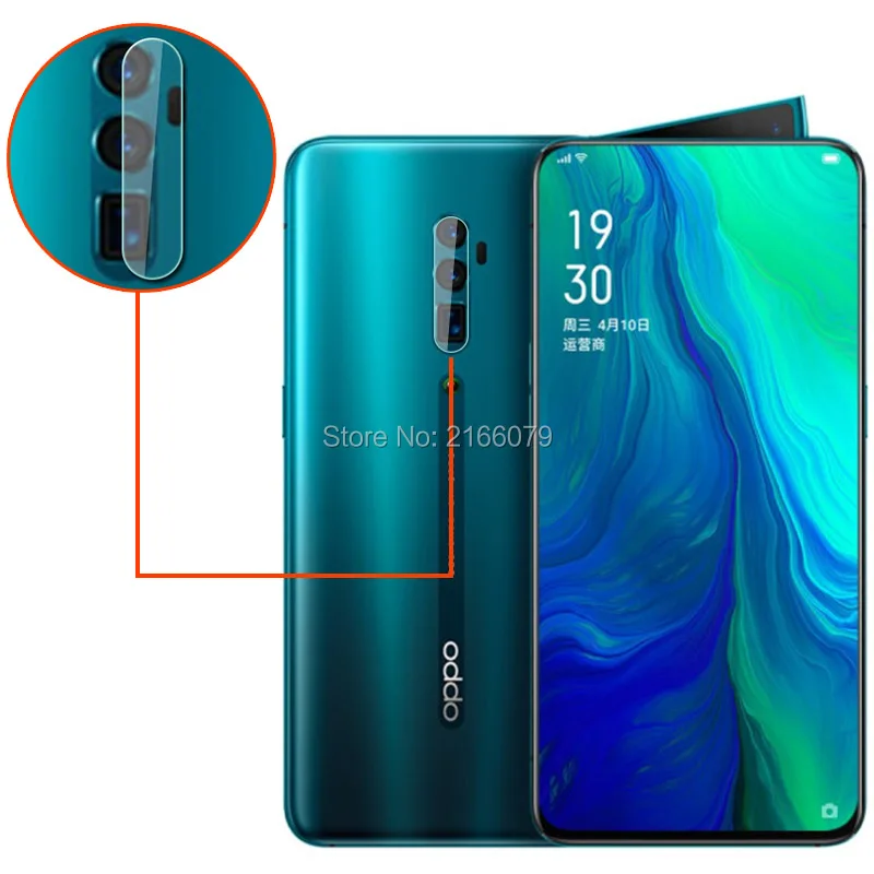 10 Pcs/Lot For OPPO Reno / 10x Zoom / Reno 5G Back Rear Camera Lens Protective Protector Cover Soft Tempered Glass Film Guard