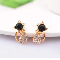 Europe And The United States New Fashion Jewelry Earrings Angel Bow Earrings Earrings Mixed Color Gifts For Girls Wholesale