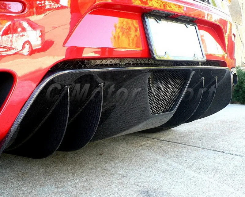 

Car Accessories Full Carbon Fiber Rear Diffuser Fit For 2004-2009 F430 Coupe & Spider Scuderia Style Rear Diffuser Replacement