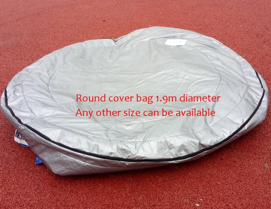 ROUND hot tub spa cover UV insulated Cover bag  diameter 190cm x 90cm high Other Size can be available