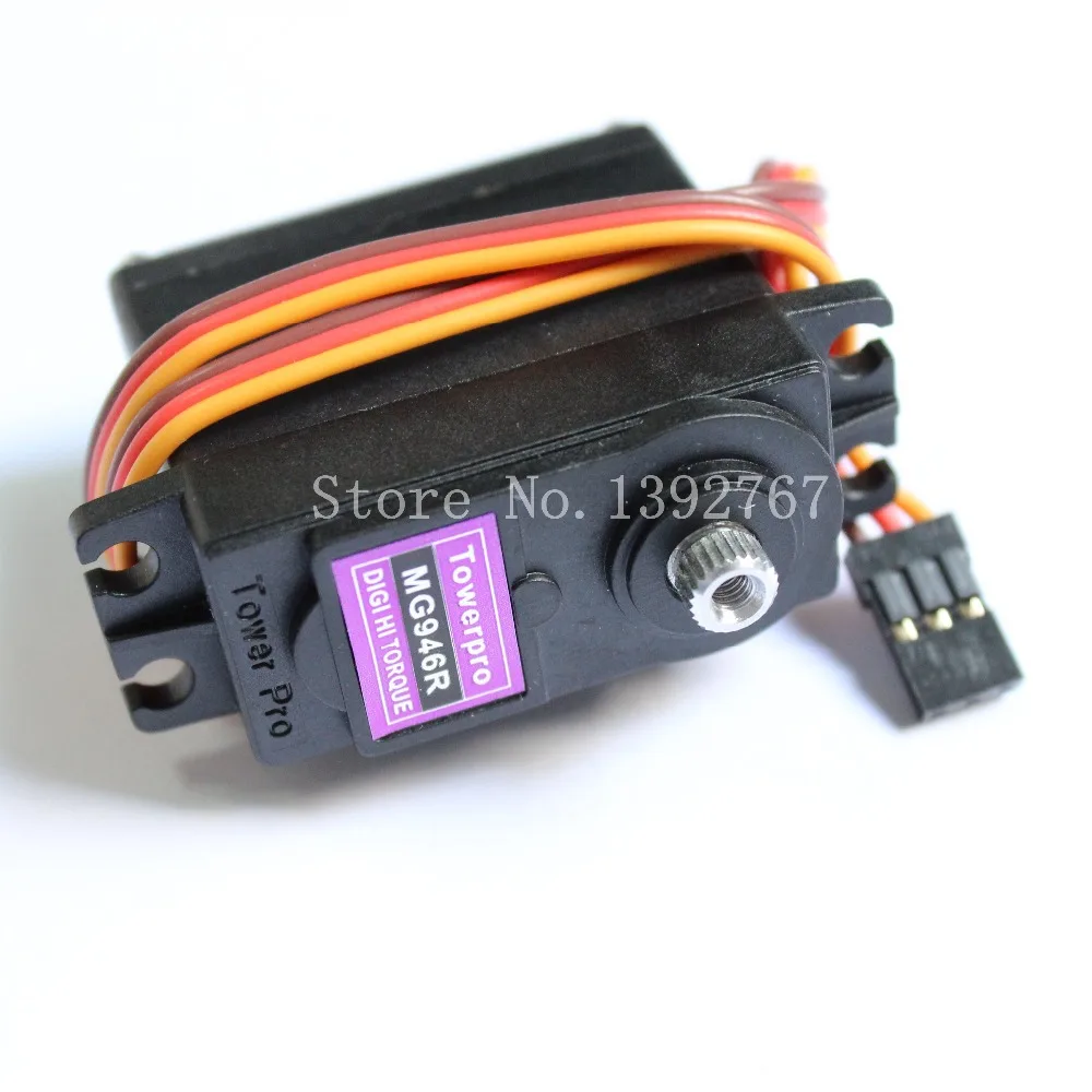 4pcs Genuine TowerPro MG946R Servo Digital Full Metal Gear Lenk 55g Torque 13Kg Upgrade MG945 For RC Robot Car Boat Helicopter