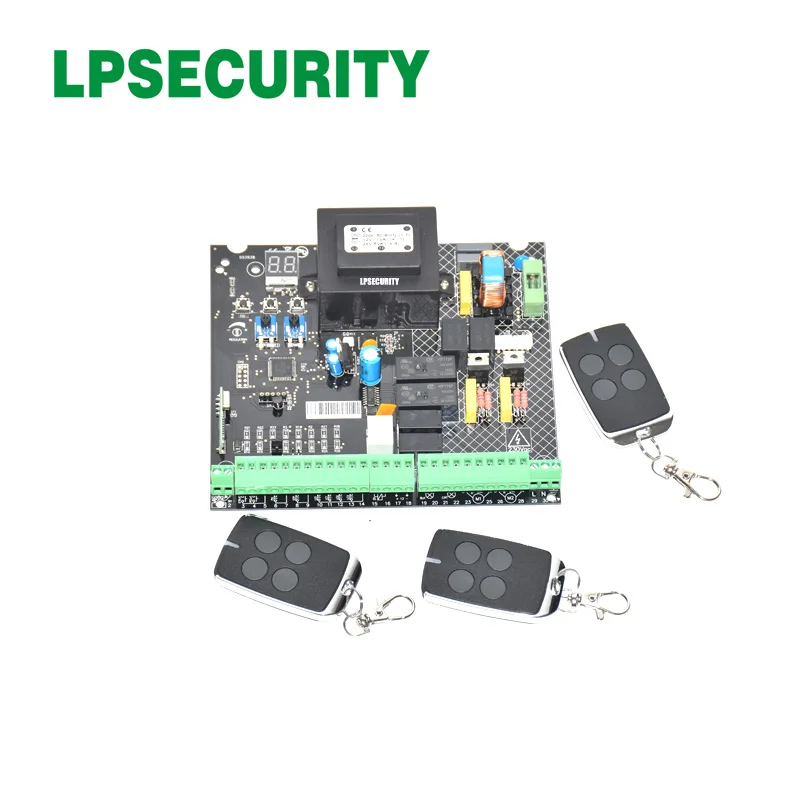 Tarjeta controladora de placa de circuito pcb de motor, abridor de puerta oscilante, actuadores de motor lineal oscilante de 220V CA