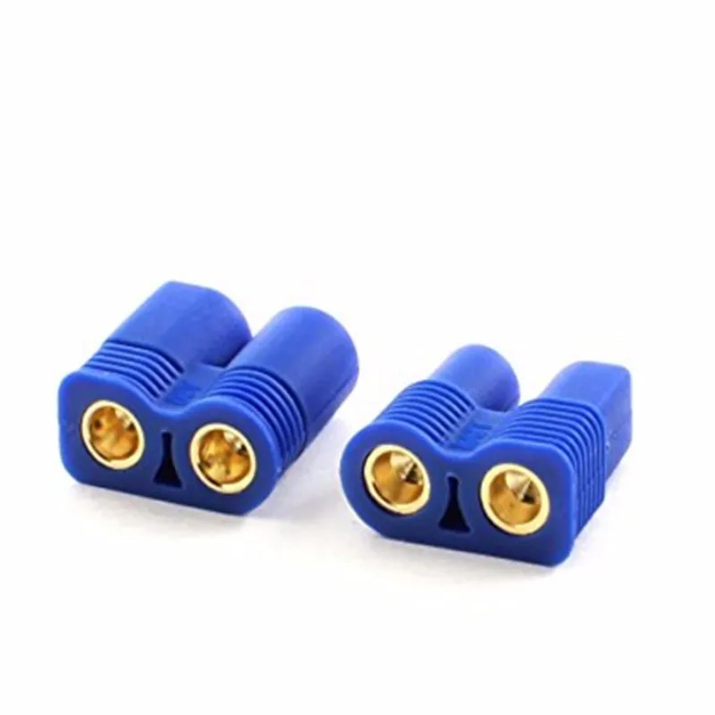 

50Pairs / lot EC3 Gold Plating Banana Bullet Plug Connector With Housing For RC Lipo Battery ESC Speed controller Motor Part