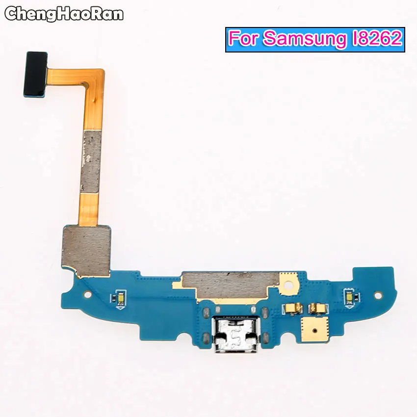 ChengHaoRan USB Charging Dock Port Connector Socket Jack Plug Flex Cable With Microphone For Samsung Galaxy Core I8262 I8260