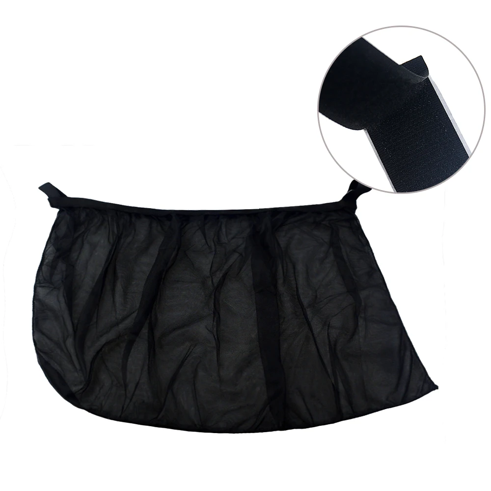 2Pcs/lot Car-Styling Car Sun Shade Window Cover Sunshade Curtain UV Protection Shield Visor Mesh Dust image 2