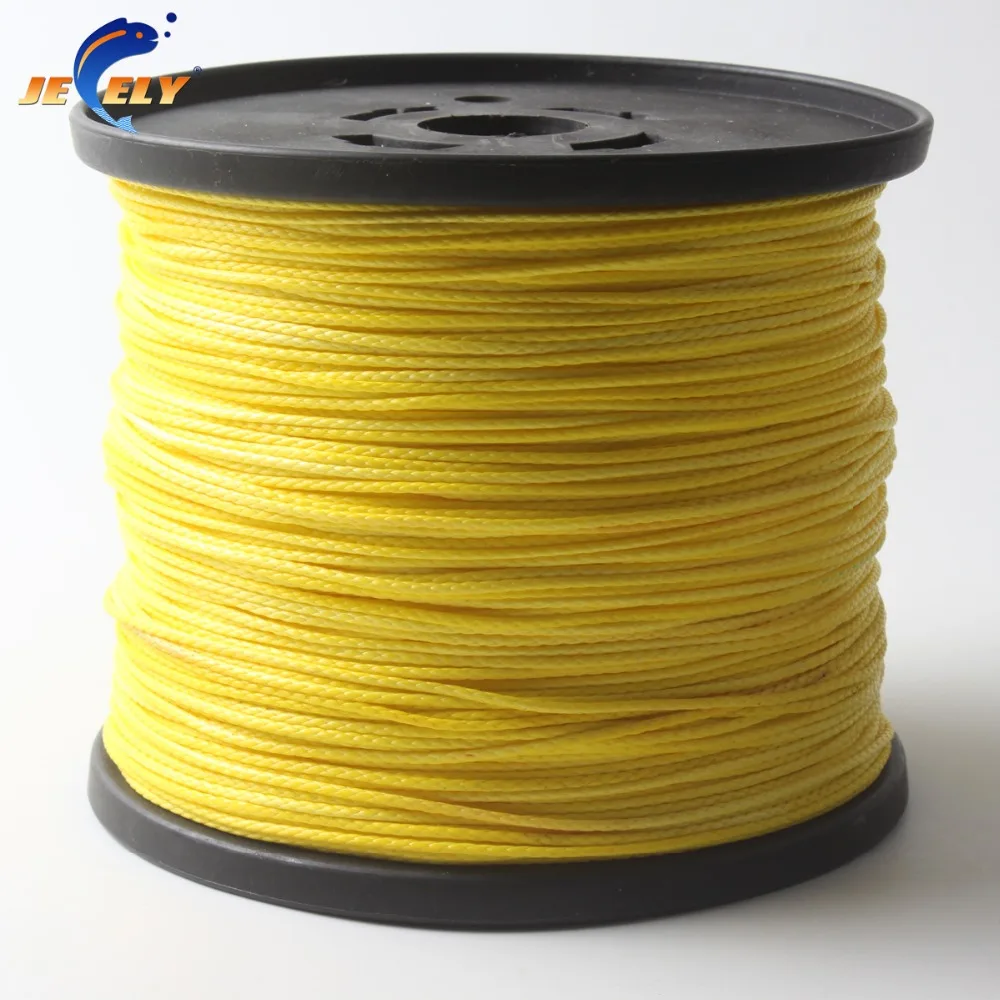10 메터/개 2mm 12 직조 1000LB 익스트림 강한 UHMWPE 섬유 스피어 낚시 건 릴 라인