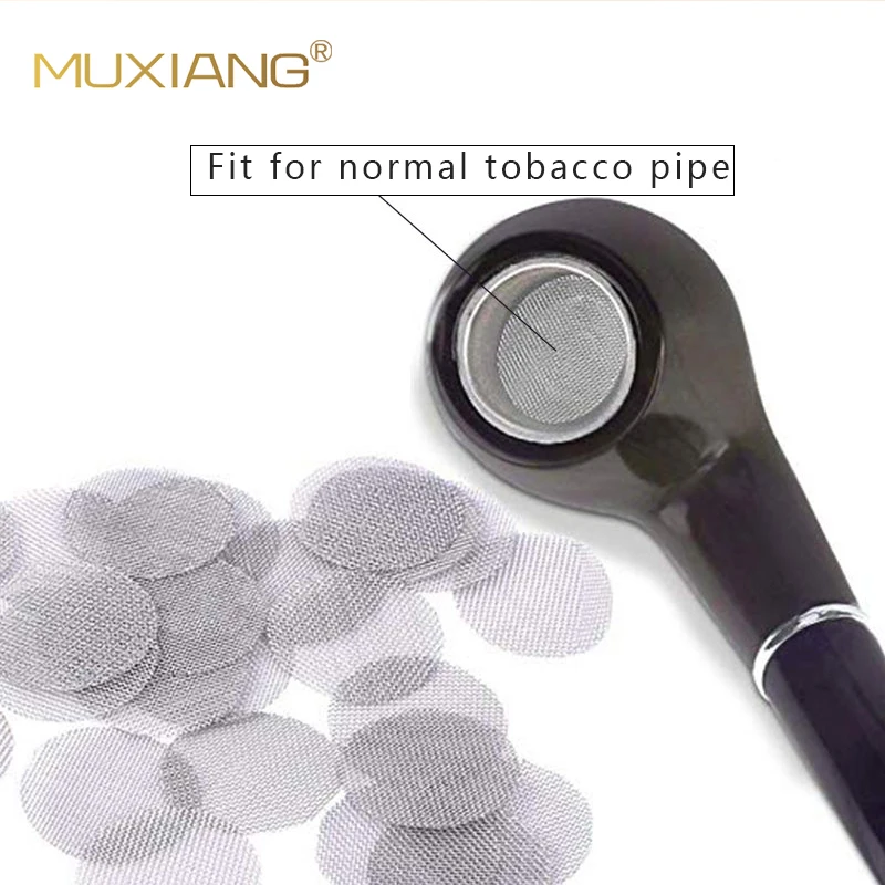 RU-1 /5/10/20 Pack Stainless Steel gold screens Hookah Water Pipe Tobacco silver filters 20mm Thick Multifunctional smoking acce