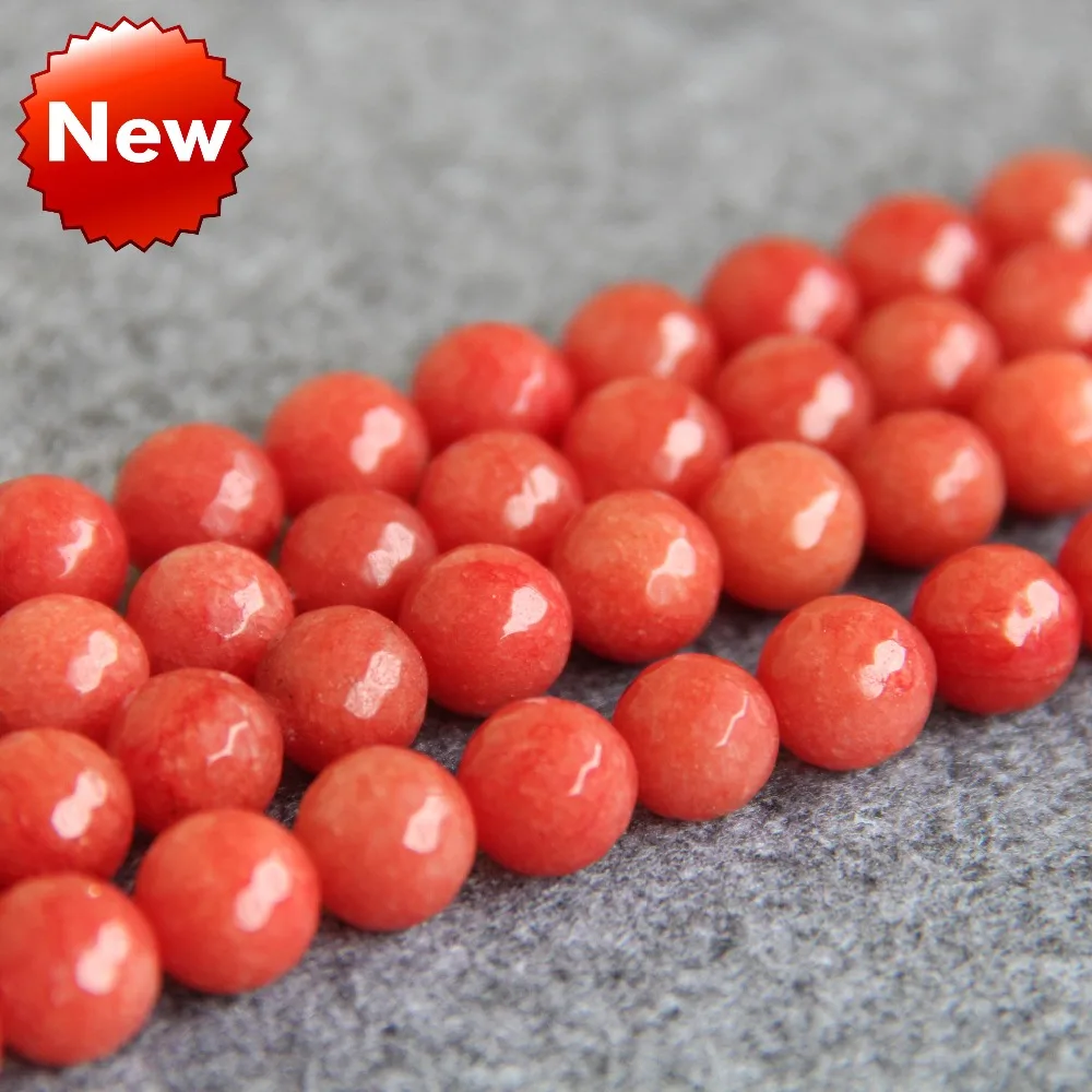 

2021 New For Necklace&Bracelet 10mm Faceted Red Beads Loose Beads Round DIY Beads Natural Stones 15inch Faceted Jewelry Making