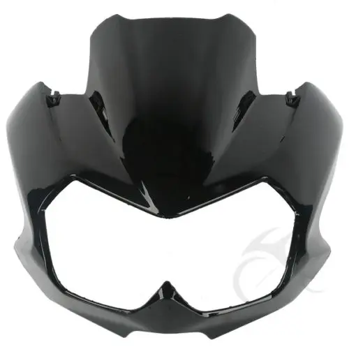 Motorcycle ABS Upper Front Fairing Cowl Nose Cockpit Mask For Kawasaki Z750 2004-2006 2005 Vivid Black Blue White