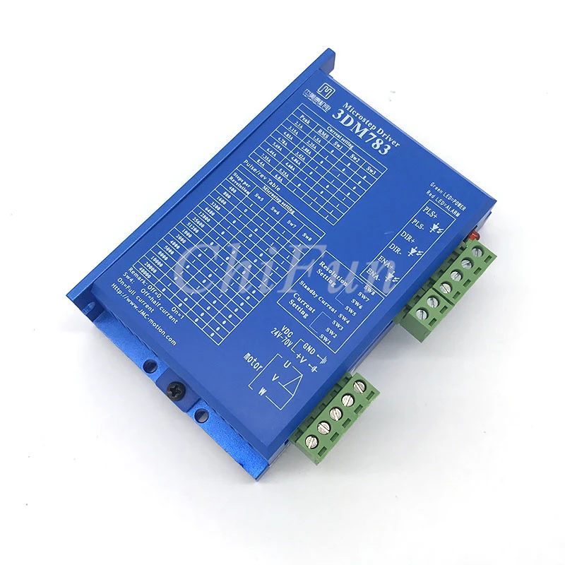 1PC JMC 3DM783 3 phase Nema 34 nema 23 hybrid stepper motor driver DC24-70V 1.8-8.3A 32bit DSP high performance