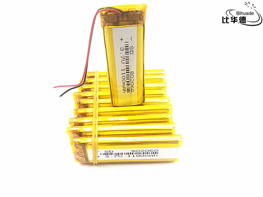 Liter energy battery Good Qulity 3.7V,1100mAH 802060 Polymer lithium ion / Li-ion battery for tablet pc BANK,GPS,mp3,mp4