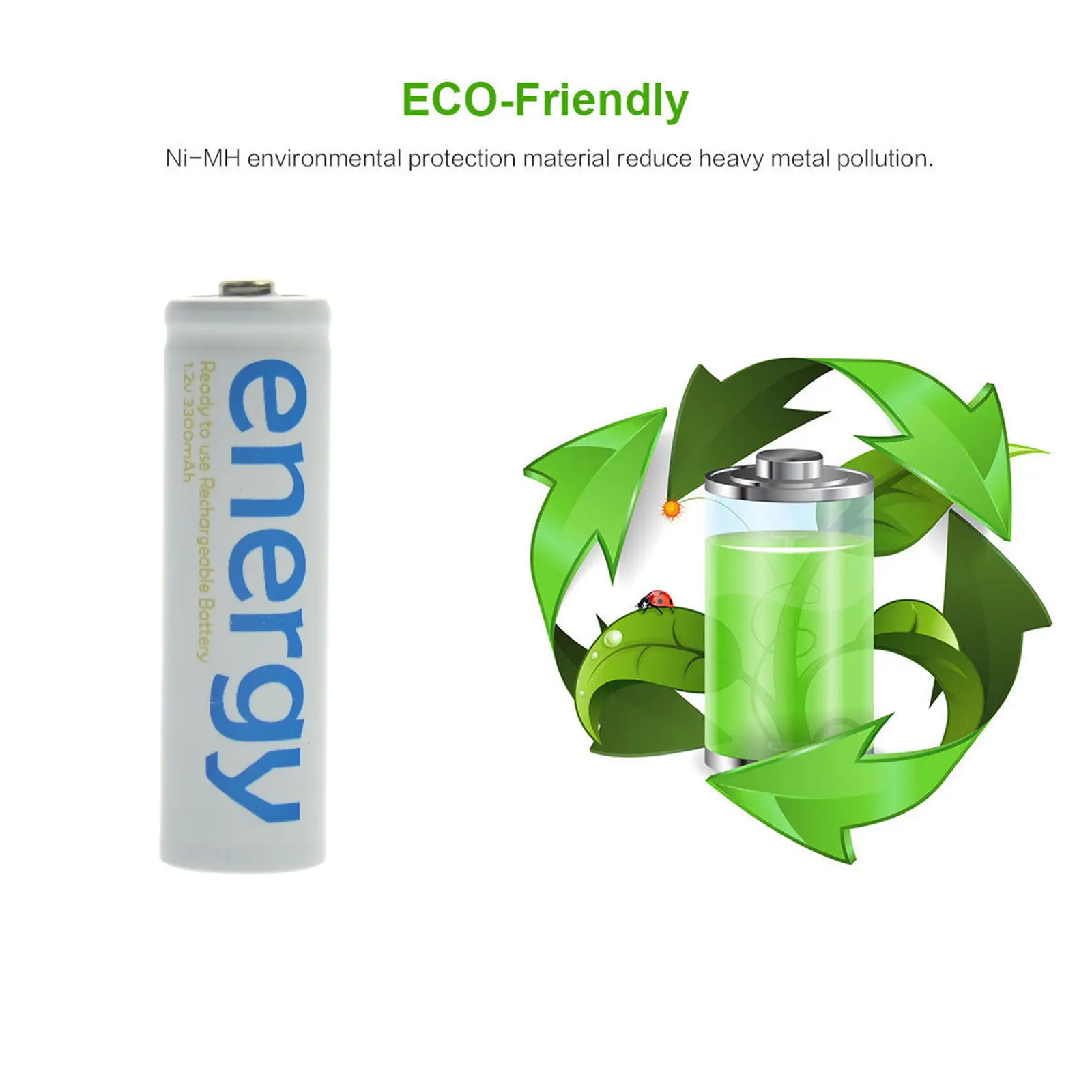 4/8/16/24/32/48/100 Viên 3300MAh 1.2V Ni-Mh AA pin Sạc Trắng 2A Năng Lượng Cho MP3 Tế Bào RC Cho Đèn Led Đèn Pin Đèn Pin Đồ Chơi