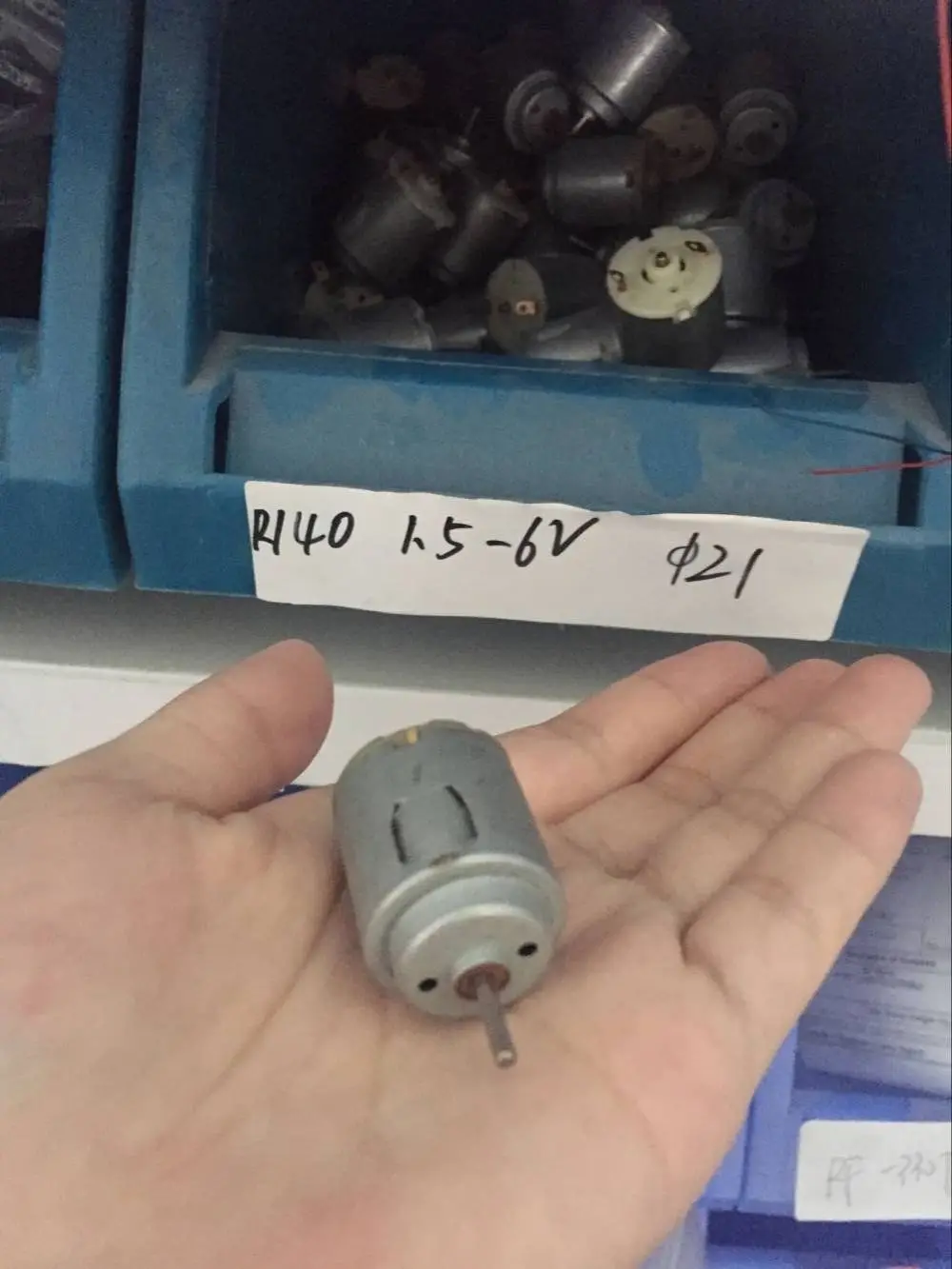 R140 1.5 V-6 V Coppia Elevata Velocità di RC Elicottero Motore di CC