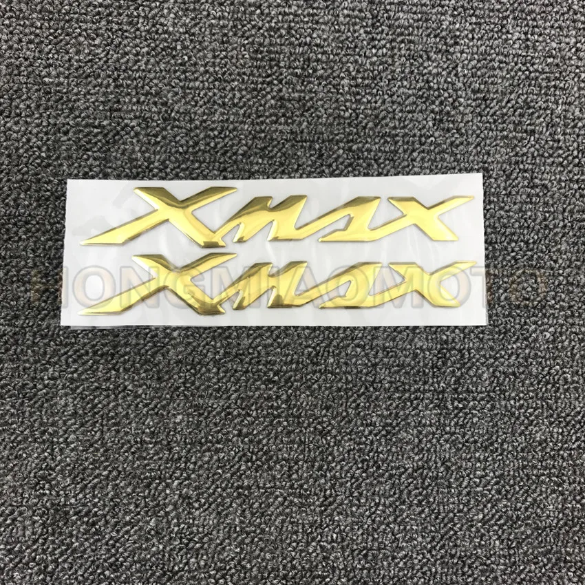 ヤマハX-MAX xmax x max 125 250 300用のオートバイ3dマークステッカー,タンクステッカー,アップリケ,エンブレム,バッジ,タンクパッドプロテクター