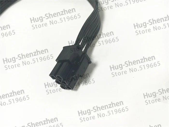 High quality mini 6pin male to pcie 6pin male video card 6 pin to 6 pin power cable for Mac Pro G5 GTX680 GTX480