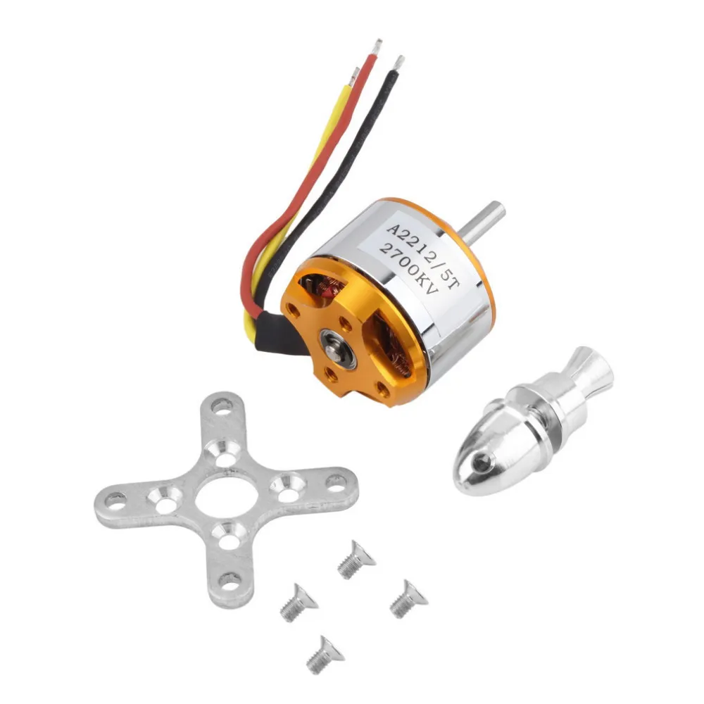 XXD A2212 Outrunner Brushless Motor for RC Aircraft Plane RC Model Part A2212 1000kv 1200KV 1400kv 2200Kv 2450Kv 2700kv