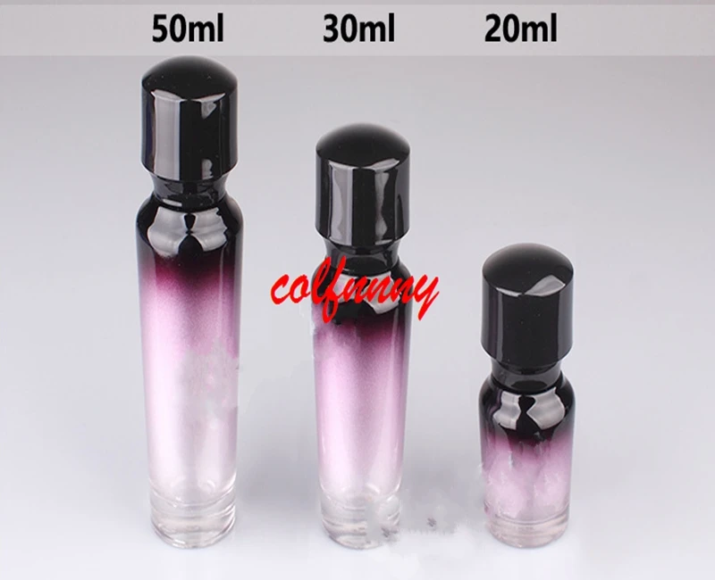 

200pcs/lot 20ml glass bottle 30ML with press pump glass bottle lotion bottle ,50ml BB Cream bottle Dispenser Cosmetic Packaging