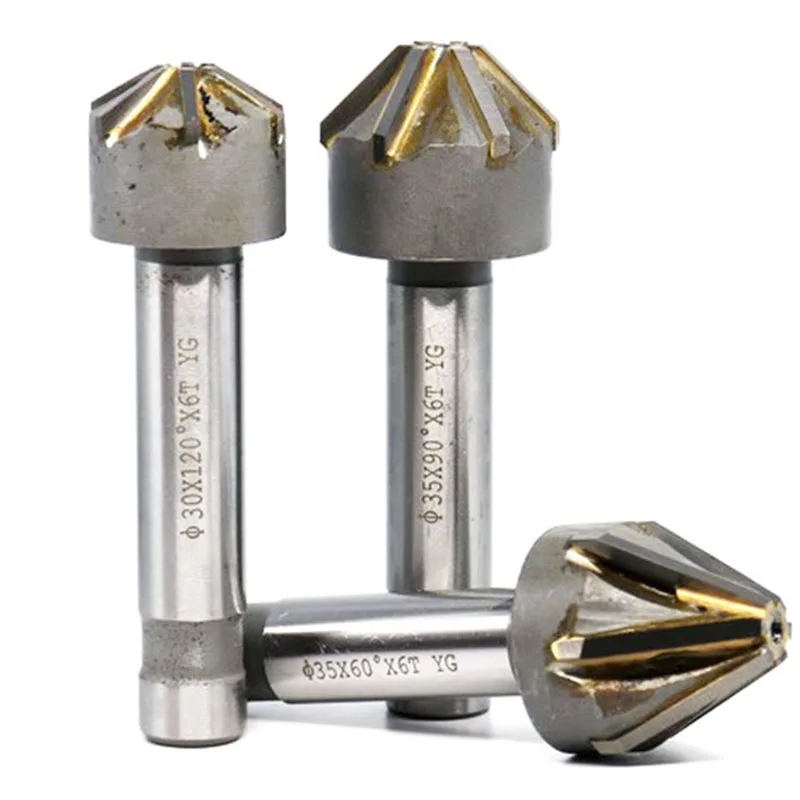 Imagem -02 - Liga Chanfradura Cortador Haste Reta 60 Graus 90 120 16 mm 20 mm 25 mm Cortador de Trituração com Escarpas de Carboneto Yg8