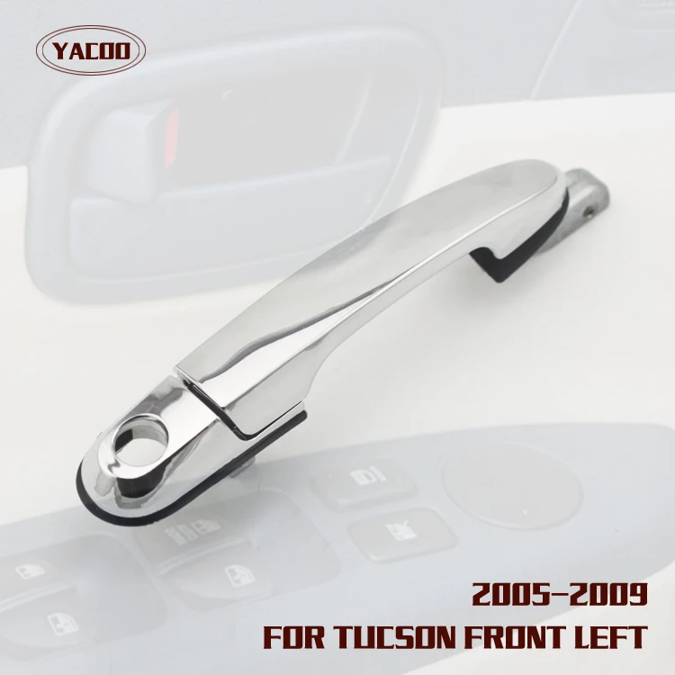 1 PCS FRONT LEFT  OUTSIDE DOOR HANDLE  FOR HYUNDAI  TUCSON 2005-2009 2005 2006 2007 2008 2009