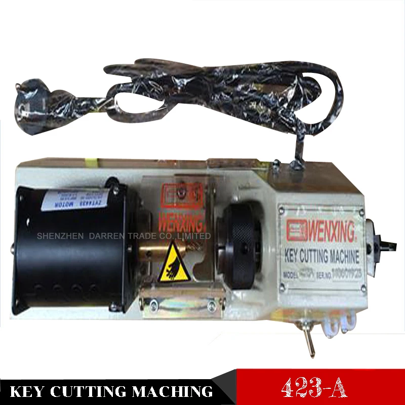 

Key cutting machine 4800rpm 0.9A 170W 423-A Hollow exclusive key copying machine with the key