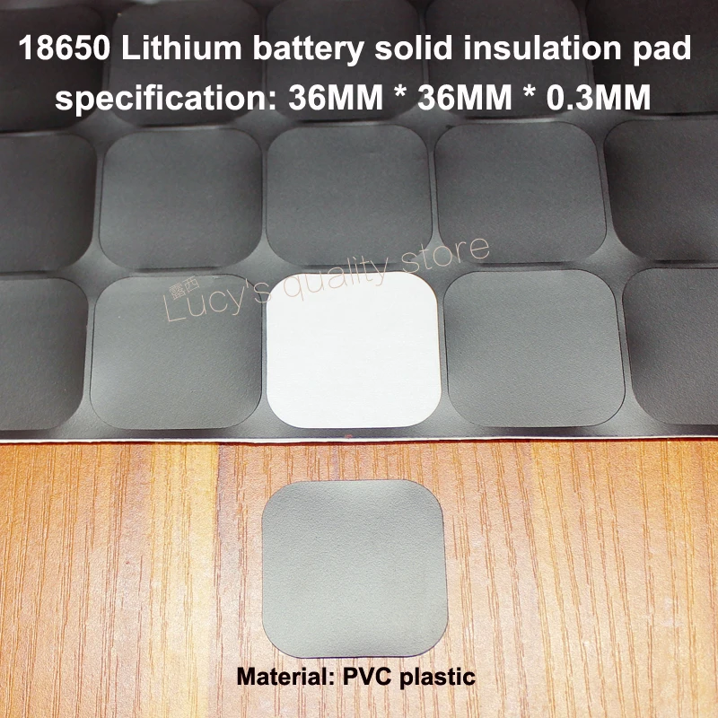 100pcs/lot 18650 lithium battery high temperature insulation pad 2S 18650 lithium battery insulating pad universal surface pad