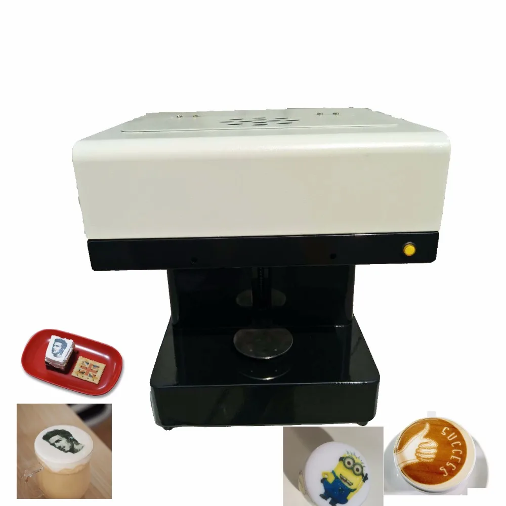 Cheap Factory Price 2018 Most Popular Food, cake ,cookie Printer,3D Latte Art selfie coffee printer machine With ink set