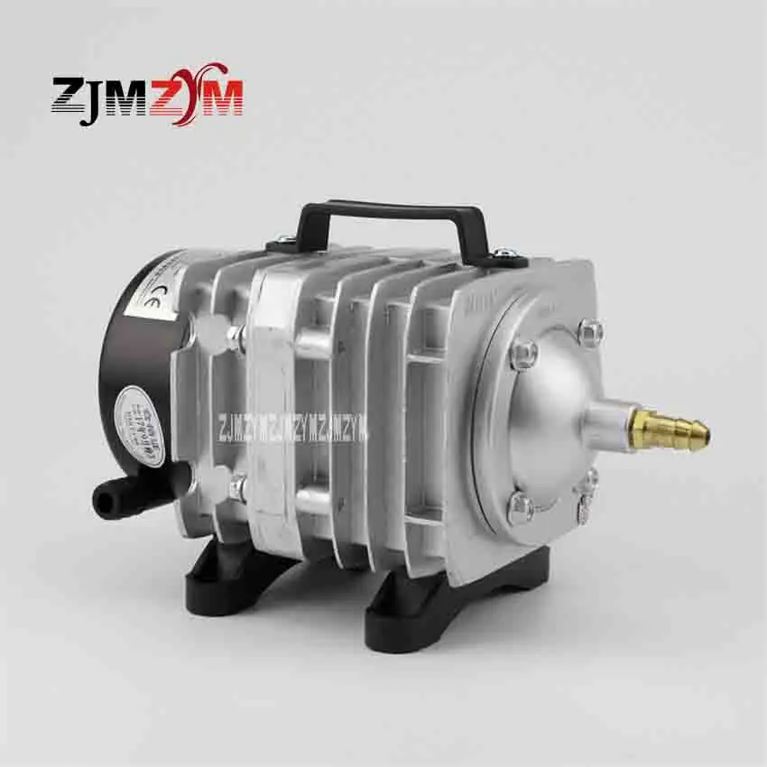 

ACO-328 Aquatic Products Electromagnetic Air Compressor Fish Tank Oxygen Pump 82L/min 220V 50HZ 60W + 12M Trachea + 6 Air Stone