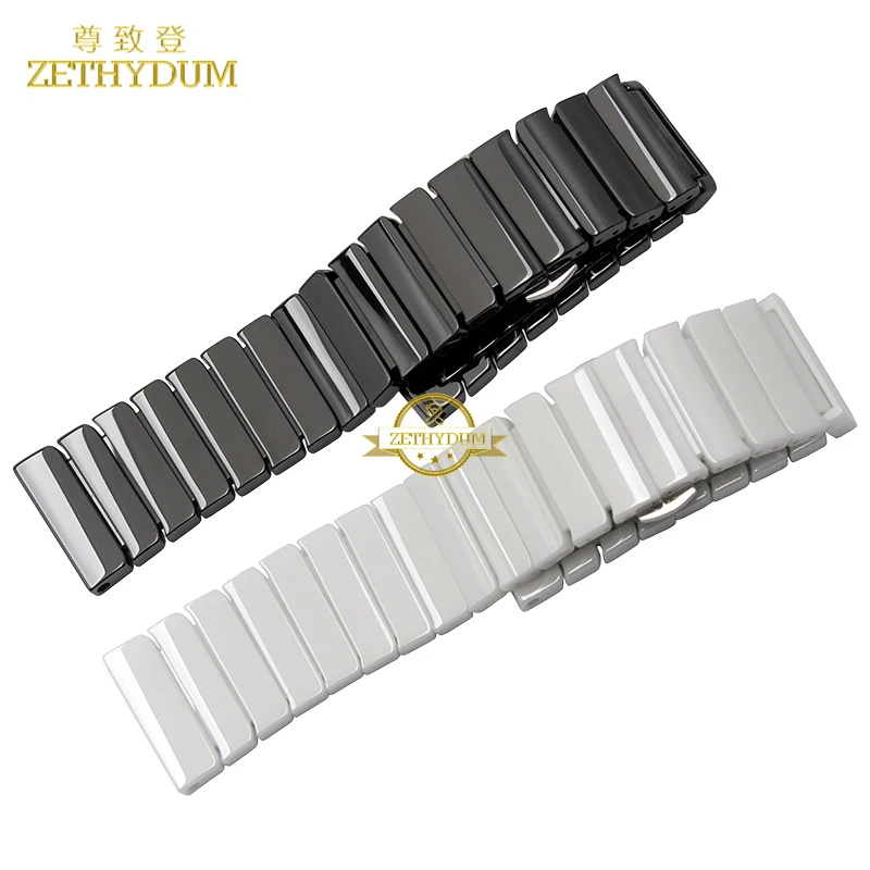 Ceramic Strap 20mm 22mm Band for Samsung Galaxy 46MM S3 42MM Bracelet Strap For Galaxy Watch 3 Bands Active 2 40 44mm Gt2e