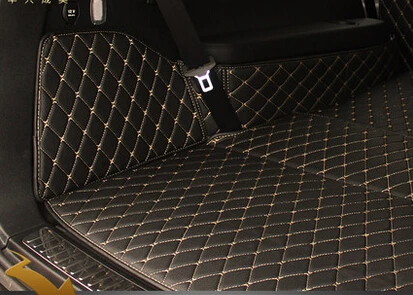 Good! Special trunk mats for Mercedes Benz GL 400 X166 7seats 2016-2013 waterproof boot carpets for GL400 2015,Free shipping