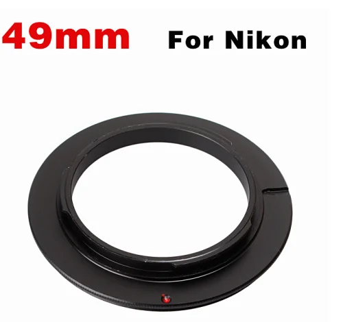 10pcs Reverse ring Macro Reverse lens Adapter Ring AI-49 52 55 58 62 67 72 77 82mm for Nikon D3100 D7100 D7000 D5100 D5000 D800