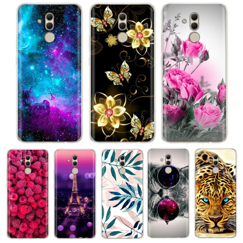 Per Huawei Mate 20 Lite custodia Mate20 Lite Cover posteriore in Silicone morbido custodia in TPU per Huawei Mate 20 Lite 20 Lite SNE-LX1 custodie