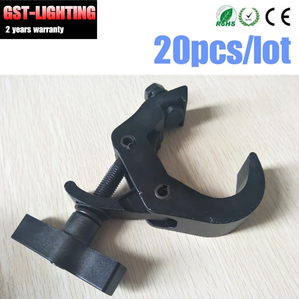 8pcs Alumimun Alloy Stage Lights Clamp Hanger Bracket Heavy Duty Hook 180kg hold Weight bearing