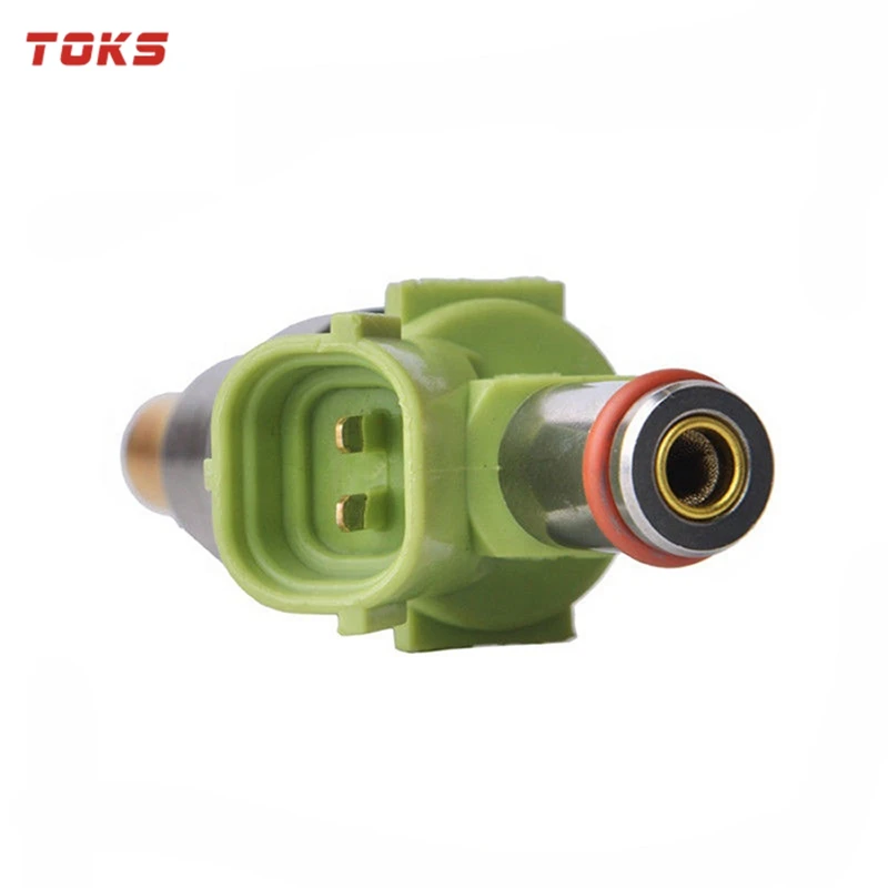 TOKS 4pcs 1001-87096 Green Fuel Injector High Flow Matched 800cc For Nissan Skyline GT-R 200SX Lancer Evo 1 -9 RX-7