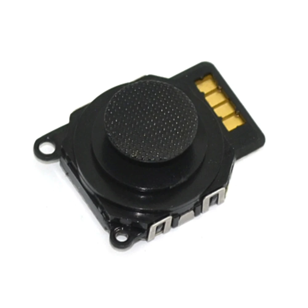 عصا تحكم تناظرية ثلاثية الأبعاد لمحطة تشغيل سوني ، زر عصا ، وحدة استشعار ، سوداء ، محمولة ، وحدة تحكم PSP