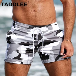 Taddlee Brand Men's Swimwear Swimsuits Swim Surf Short Board Boxer Trunks Shorts Male Quick Drying Bathing Suits Camo Beachwear