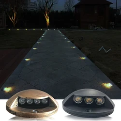 Luz led subterrânea, à prova d'água, 3w, ambiente externo, caminho de jardim, chão, quintal, ponto de luz, paisagem