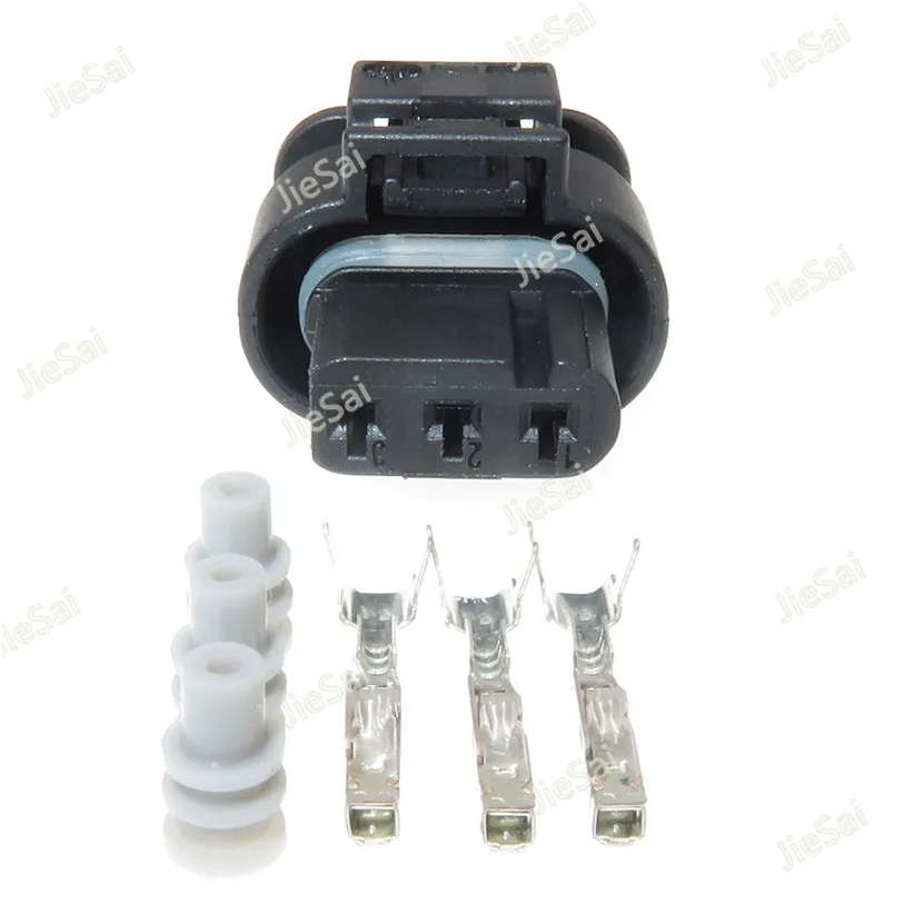 3 Pin 872-858-541 Female Reversing Radar Detector Conenctor Electric Eye Waterproof Camshaft Sensor Plug For VW Touareg