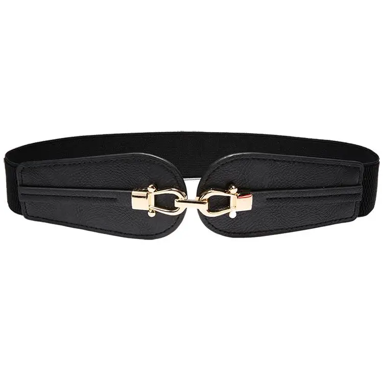 Elastic waist belt wide women cummerbund decoration strap skirt waist slim all-match elastic black waist wedding waistbands red