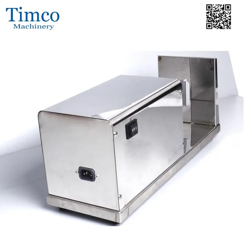 Timco torção elétrica batata cortador automático 110v 220v espiral de aço inoxidável máquina batata