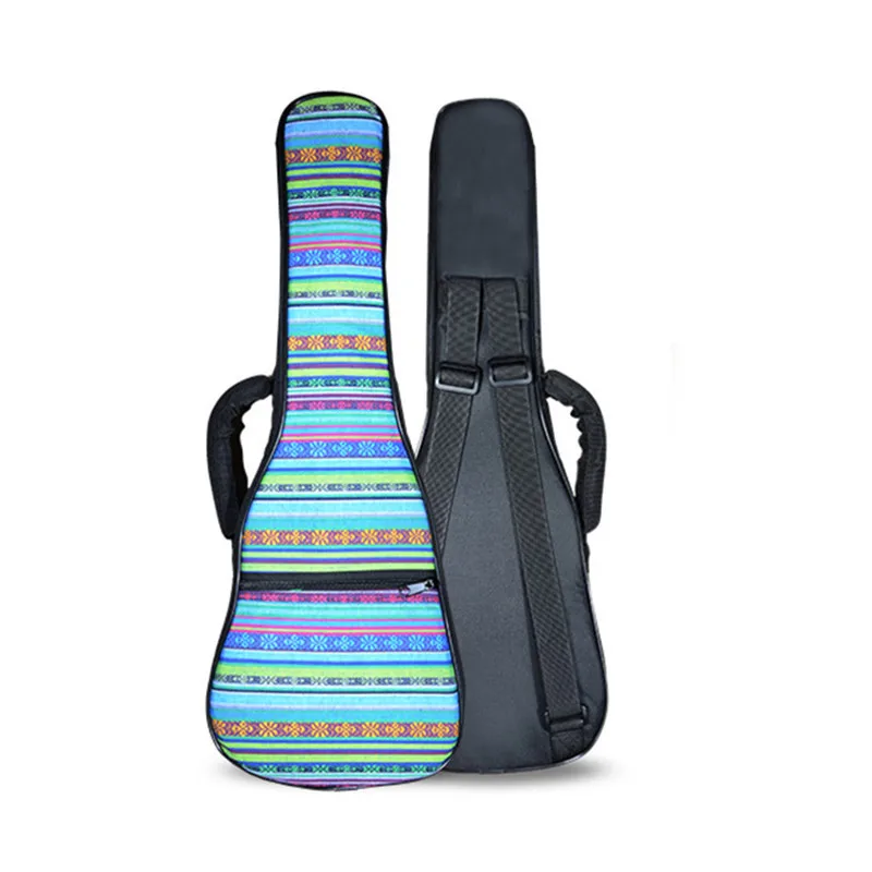 New Professional 21 26 inch tenor soprano ukulele bag padded backpack cover soft colorful case shoulder straps pocket child gift