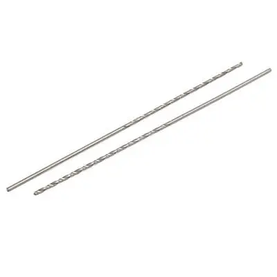 1.3mm Dia 100mm Length HSS Straight Shank Twist Drill Bit Drilling Tool 10pcs