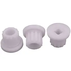 3 Pcs Plastic Gears Meat Grinder Parts Gear Plastic Sleeve Screw For Bork Cameron CAM004 Spare Parts Accessories