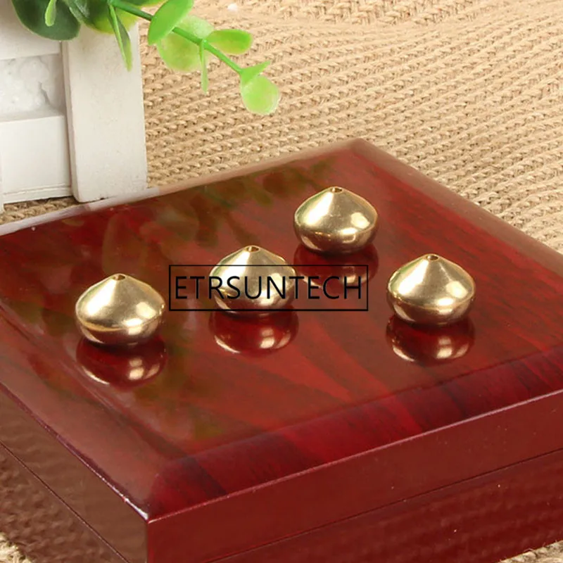 200pcs Water Drop Shape Incense Stick Holder Brass Small Censer Accessories Mini Copper Incense Stick Holder Home Decor