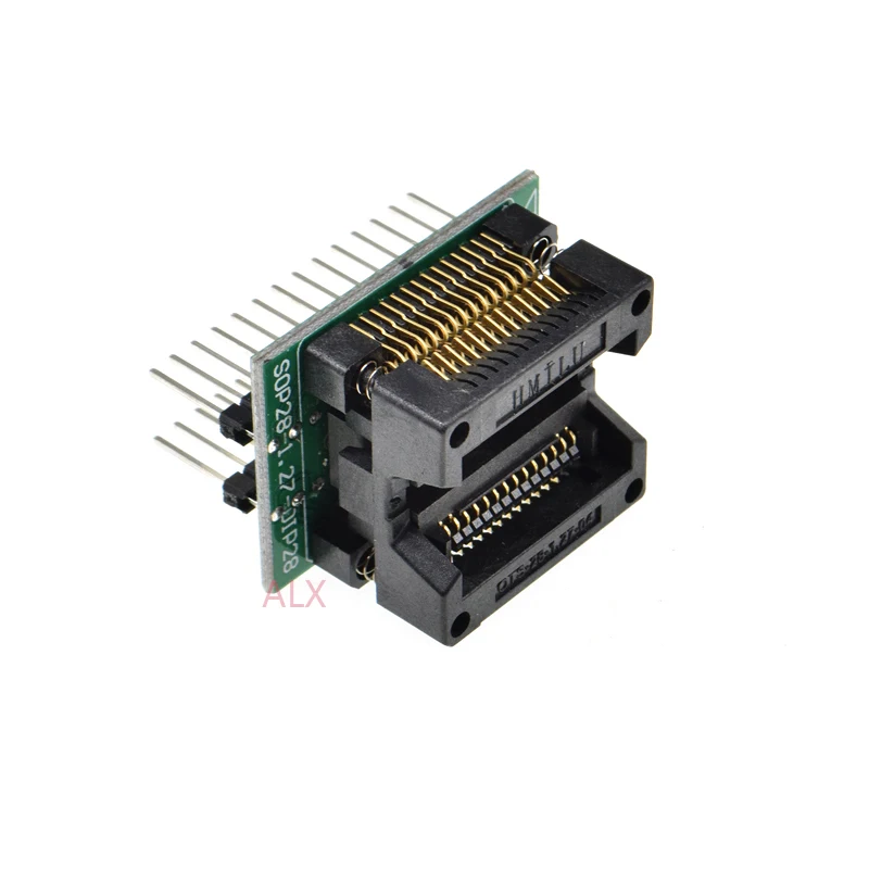 SOP28 TO DIP28 SOIC28 SOIC 28 programmer adapter socket Body Width 7.5MM 300MIL IC SOCKET CONVERTER test chip