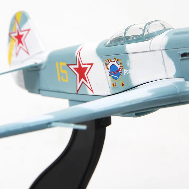 1/72 Yakovlev Yak-3 Soviet Fighter Diecast Model Aircrafts Plane Toy With Stand For Kids Gift New Retail Box